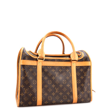 Louis Vuitton Dog Carrier Bag Monogram Canvas 40