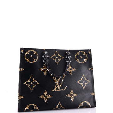 Louis Vuitton OnTheGo Tote Limited Edition Jungle Monogram Giant GM