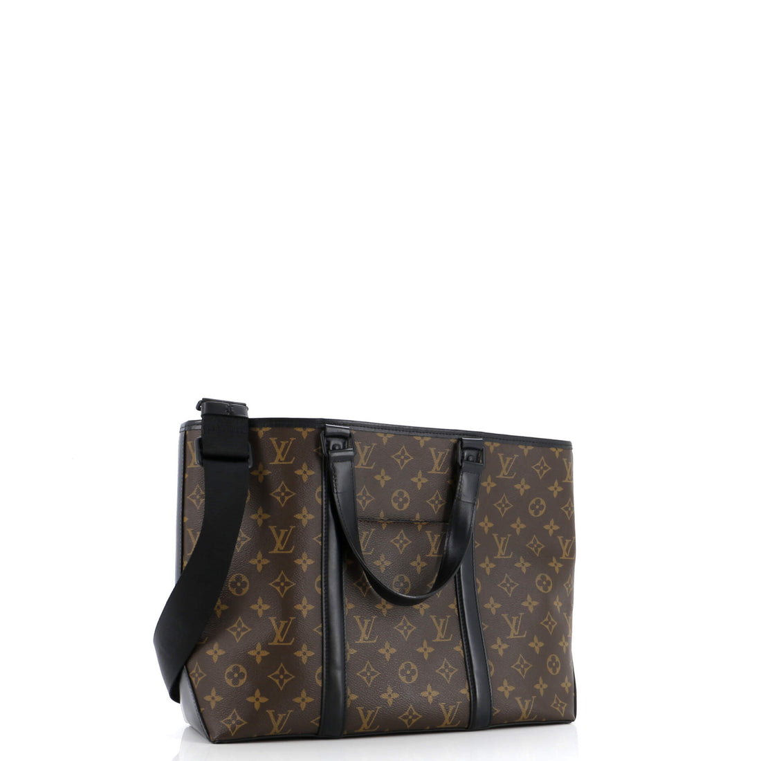 Louis Vuitton Weekend Tote Macassar Monogram Canvas PM