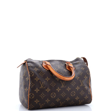 Louis Vuitton Speedy Handbag Monogram Canvas 25