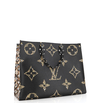 Louis Vuitton OnTheGo Tote Limited Edition Jungle Monogram Giant GM