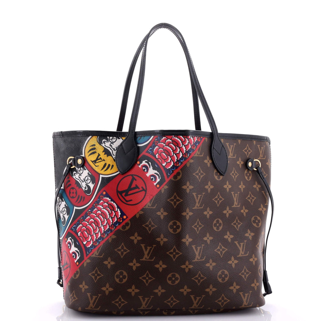 Louis Vuitton Neverfull NM Tote Limited Edition Kabuki Monogram Canvas MM
