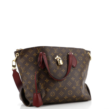 Louis Vuitton Flower Zipped Tote Monogram Canvas MM