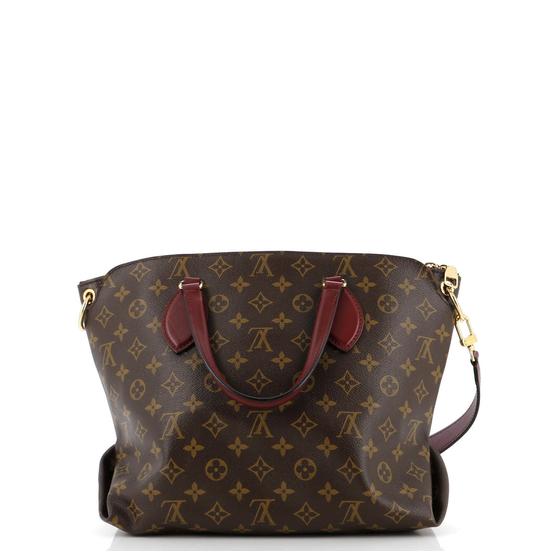 Louis Vuitton Flower Zipped Tote Monogram Canvas MM