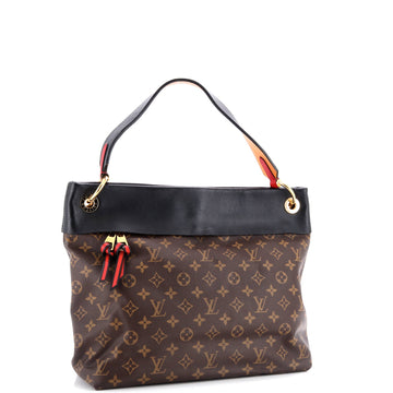 Louis Vuitton Tuileries Hobo Monogram Canvas with Leather