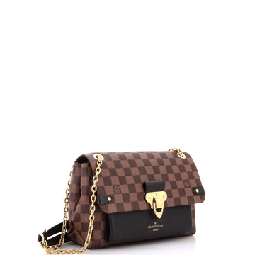 Louis Vuitton Vavin Handbag Damier with Leather PM