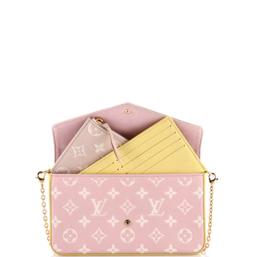 Louis Vuitton Felicie Pochette Spring in the City Monogram Empreinte Leather