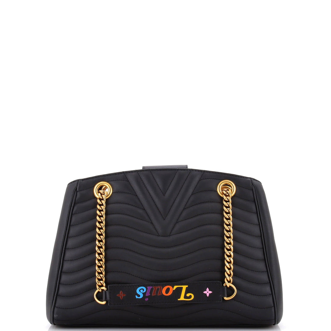 Louis Vuitton New Wave Chain Tote Quilted Leather