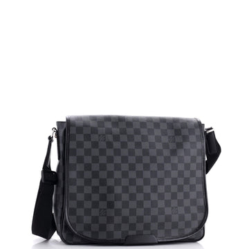 Louis Vuitton Daniel Messenger Bag Damier Graphite MM