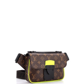 Louis Vuitton S Lock Sling Bag Macassar Monogram Canvas