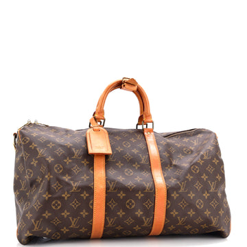 Louis Vuitton Keepall Bandouliere Bag Monogram Canvas 50