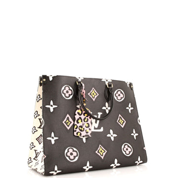 Louis Vuitton OnTheGo Tote Wild at Heart Monogram Giant GM
