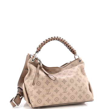 Louis Vuitton Braided Handle Beaubourg Hobo Mahina Leather MM
