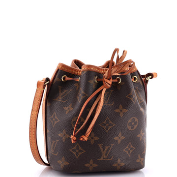 Louis Vuitton Noe Handbag Monogram Canvas Nano