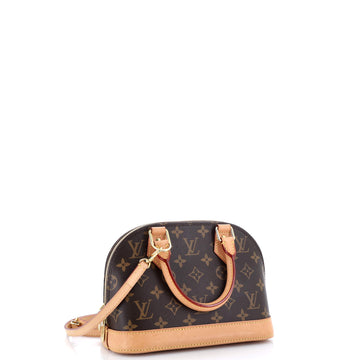 Louis Vuitton Alma Handbag Monogram Canvas BB