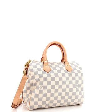 Louis Vuitton Speedy Bandouliere Bag Damier 25