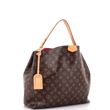 Louis Vuitton Graceful Handbag Monogram Canvas MM