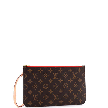 Louis Vuitton Neverfull Pochette Monogram Canvas Large