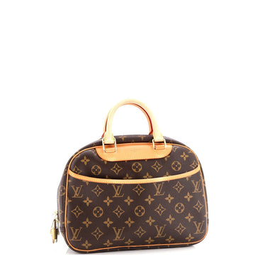 Louis Vuitton Trouville Handbag Monogram Canvas