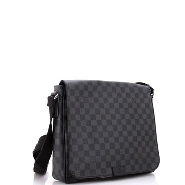 Louis Vuitton District Messenger Bag Damier Graphite MM