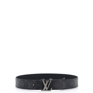 Louis Vuitton LV Initiales Reversible Belt Monogram Canvas and Leather Wide 110
