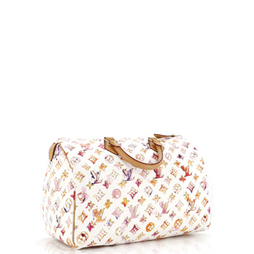Louis Vuitton Speedy Handbag Monogram Watercolor Aquarelle 35