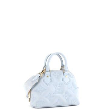 Louis Vuitton Alma Handbag Bubblegram Leather BB