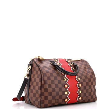 Louis Vuitton Speedy Bandouliere Bag Limited Edition Damier Karakoram 30