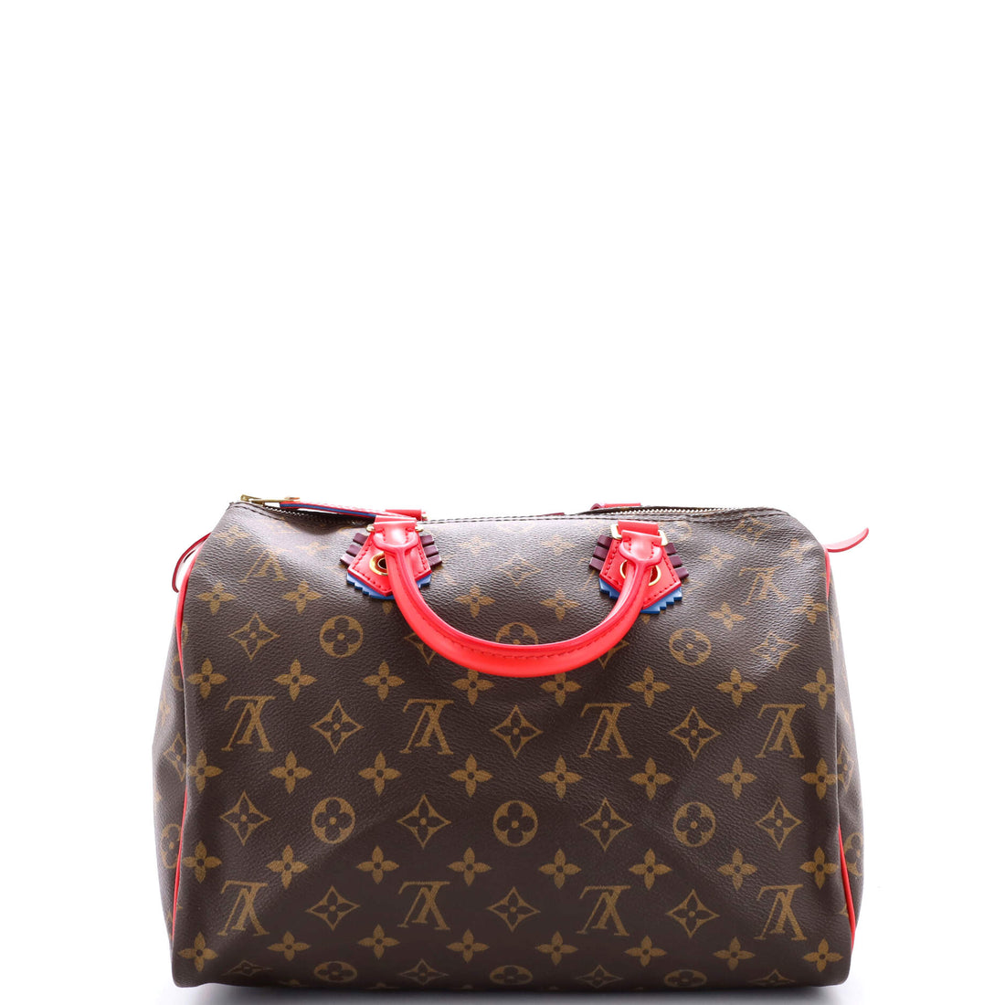 Louis Vuitton Speedy Handbag Limited Edition Totem Monogram Canvas 30