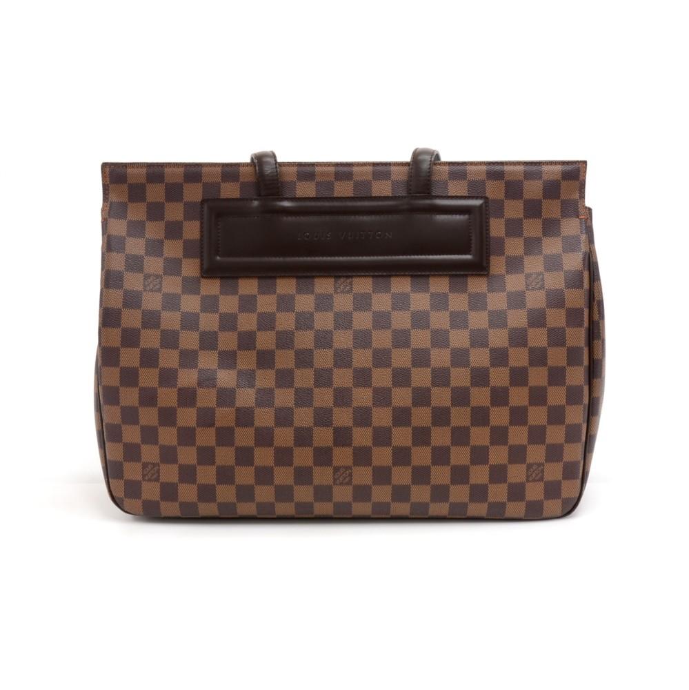 Louis Vuitto Parioli GM Damier Ebene Canvas Tote Bag
