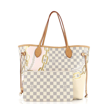 Louis Vuitton Neverfull NM Tote Limited Edition Nautical Damier MM