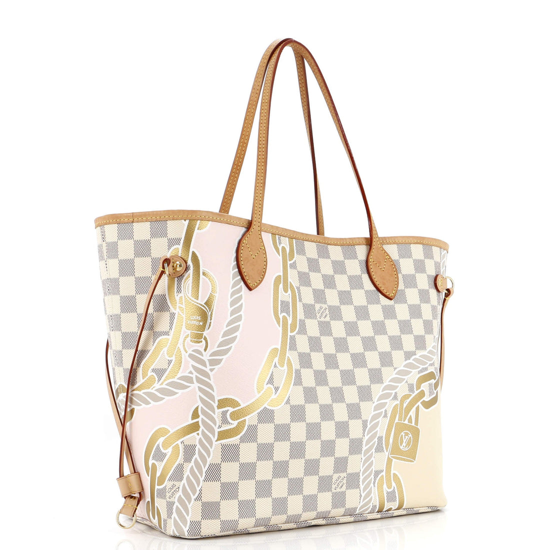 Louis Vuitton Neverfull NM Tote Limited Edition Nautical Damier MM