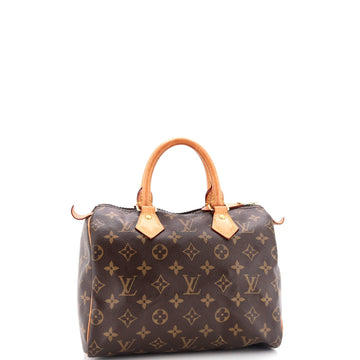 Louis Vuitton Speedy Handbag Monogram Canvas 25