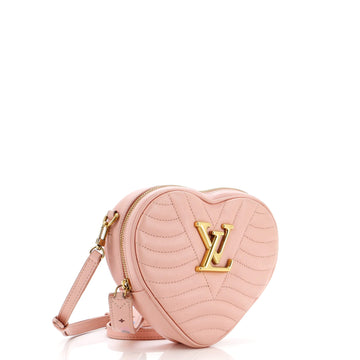 Louis Vuitton New Wave Heart Crossbody Bag Quilted Leather