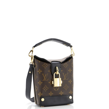 Louis Vuitton Bento Box Handbag Reverse Monogram Canvas