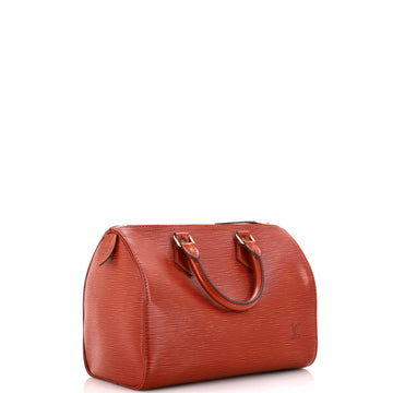 Louis Vuitton Speedy Handbag Epi Leather 25