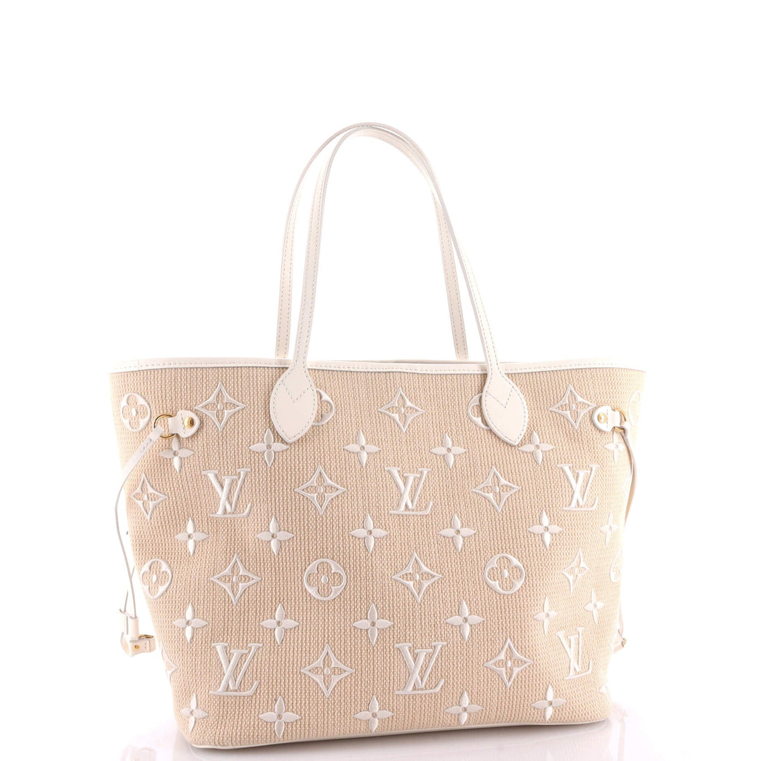 Louis Vuitton Neverfull NM Tote Monogram Giant Embroidered Cotton MM