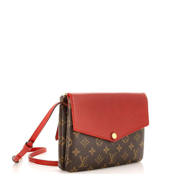Louis Vuitton Twice Handbag Monogram Canvas