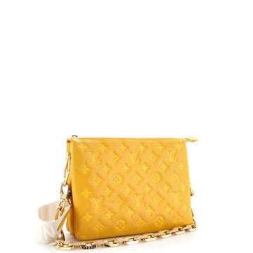 Louis Vuitton Coussin Bag Monogram Embossed Lambskin PM