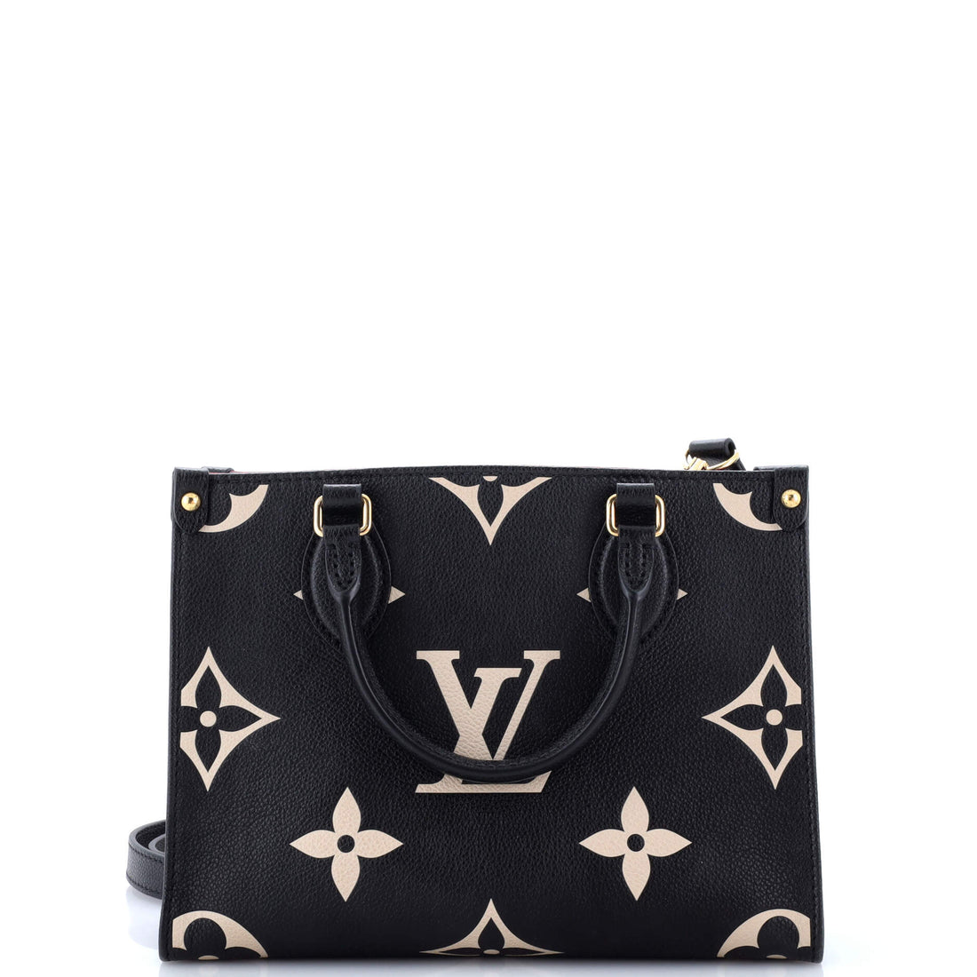 Louis Vuitton OnTheGo Tote Bicolor Monogram Empreinte Giant PM