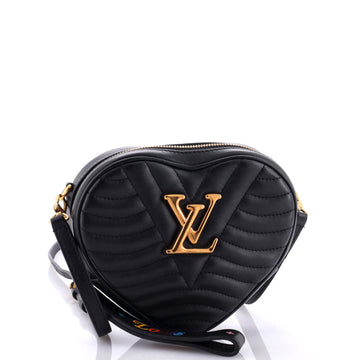 Louis Vuitton New Wave Heart Crossbody Bag Quilted Leather