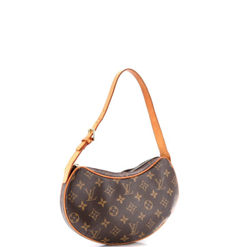 Louis Vuitton Croissant Handbag Monogram Canvas PM