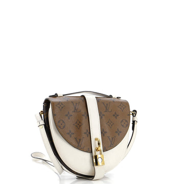 Louis Vuitton Chantilly Lock Handbag Reverse Monogram Canvas and Leather