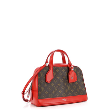 Louis Vuitton Dora Handbag Monogram Canvas and Calfskin PM
