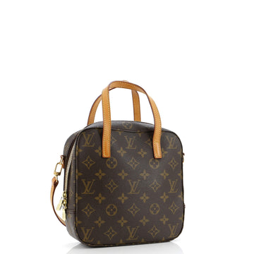 Louis Vuitton Spontini Handbag Monogram Canvas