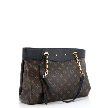 Louis Vuitton Pallas Shopper Monogram Canvas and Calfskin