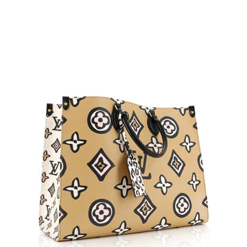 Louis Vuitton OnTheGo Tote Wild at Heart Monogram Giant GM