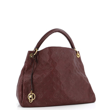 Louis Vuitton Artsy Handbag Monogram Empreinte Leather MM