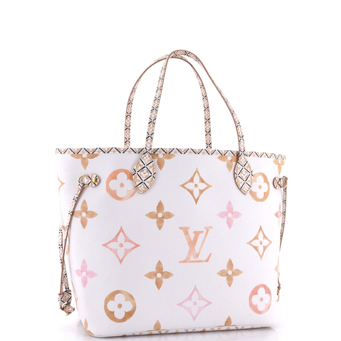 Louis Vuitton Neverfull NM Tote By The Pool Monogram Watercolor Giant MM