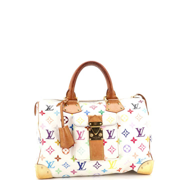 Louis Vuitton Speedy Handbag Monogram Multicolor 30